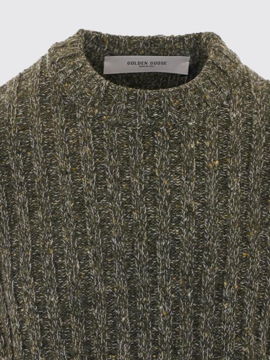 26FW 골든구스 스웨터 GMP02827P00267835397 Green - GOLDEN GOOSE