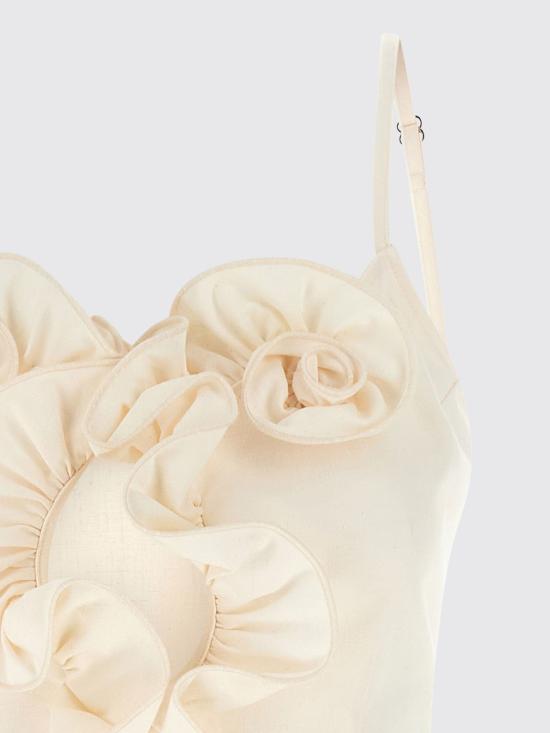 26FW 마그다뷰트림 롱 원피스 655726 CREAM Beige - MAGDA BUTRYM