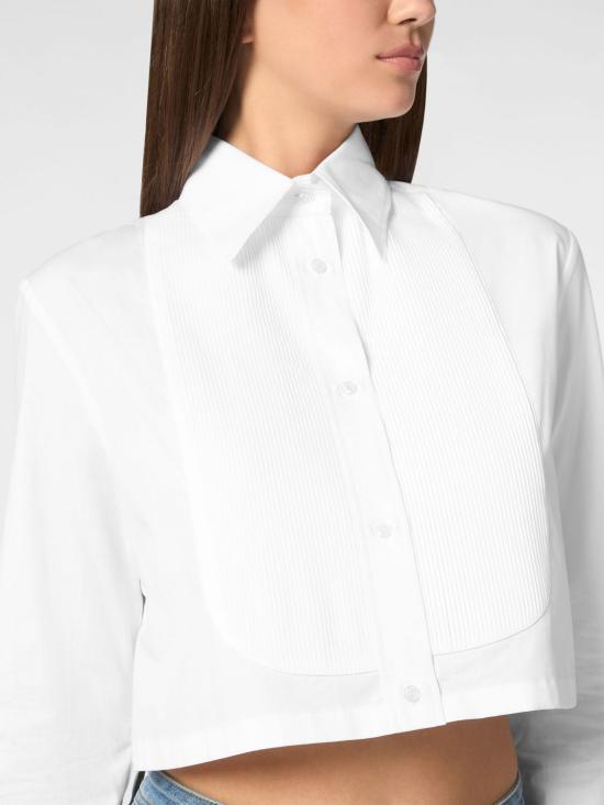 26FW 필립 플레인 셔츠 SAECWRP0490PTE012N 01 White - PHILIPP PLEIN