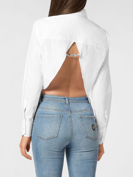 26FW 필립 플레인 셔츠 SAECWRP0490PTE012N 01 White - PHILIPP PLEIN