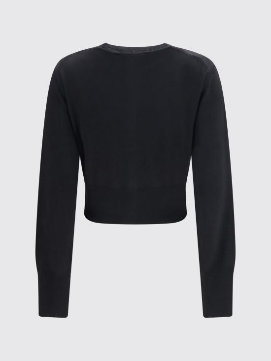 26FW 비비안웨스트우드 베아 크롭드 가디건 1803002UY005E N401 Black - VIVIENNE WESTWOOD