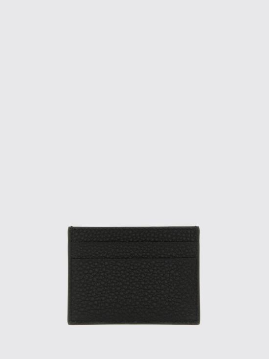 26FW 발렌시아가 로고 크레딧 카드 홀더 8066372ABV0 1000 Black - BALENCIAGA