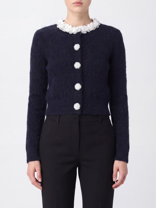 26FW 셀프 포트레이트 스웨터 AW26176TN Navy