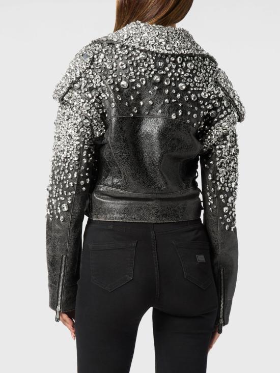 26FW 필립 플레인 자켓 SAECWLB1135PLE010N 02 Black - PHILIPP PLEIN