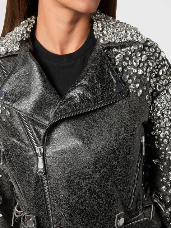 26FW 필립 플레인 자켓 SAECWLB1135PLE010N 02 Black - PHILIPP PLEIN