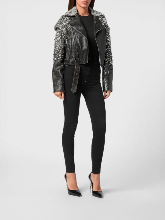 26FW 필립 플레인 자켓 SAECWLB1135PLE010N 02 Black - PHILIPP PLEIN