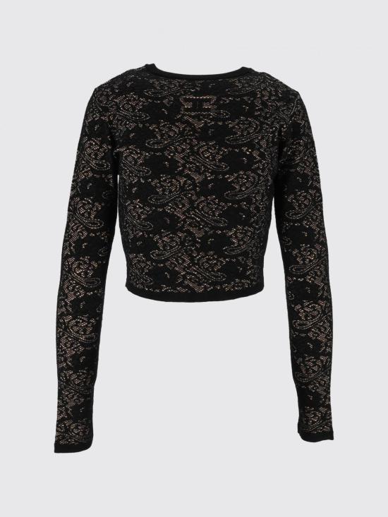 26FW 엘리자베타프랜치 스웨터 MK29Q66E2 FR9 Black - ELISABETTA FRANCHI