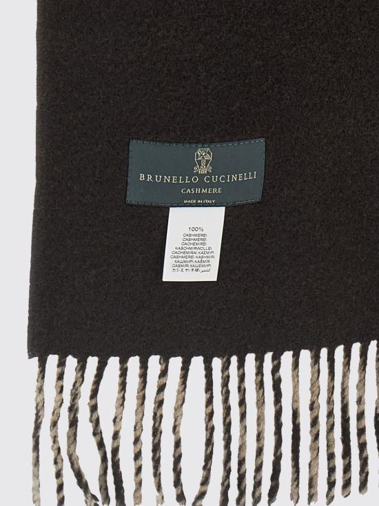 26FW 브루넬로 쿠치넬리 머플러/스카프 MSCDAGW86 CX945 White - BRUNELLO CUCINELLI