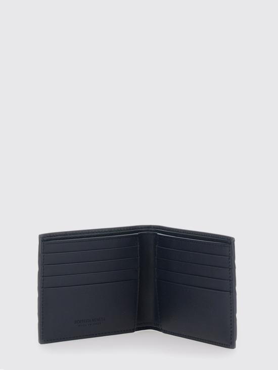 26FW 보테가베네타 인트레치아토 반지갑 743211VCPQ4 8838 Blue - BOTTEGA VENETA