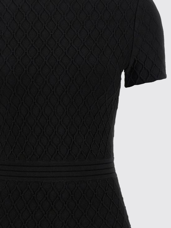 26FW 발망 롱 원피스 HF1R7520KK20 0PA Black - BALMAIN
