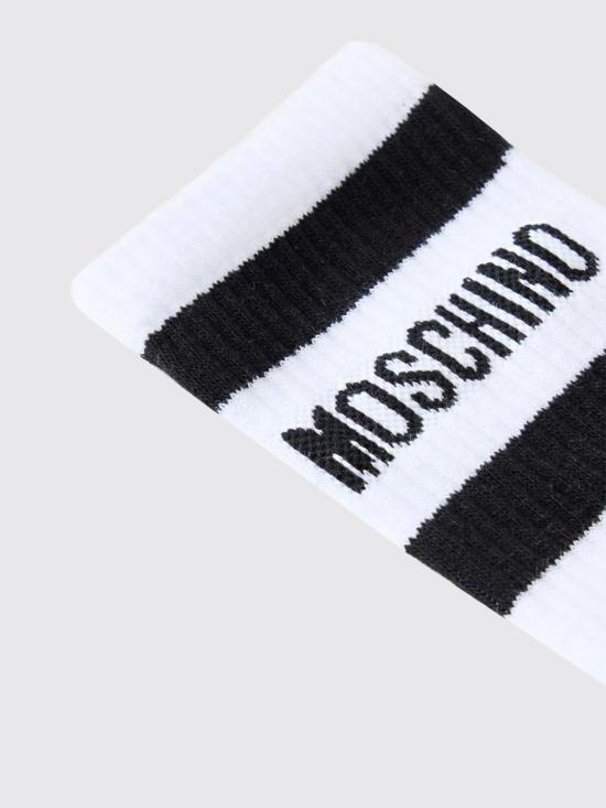 26FW 모스키노 양말 34025298 2001 White - MOSCHINO
