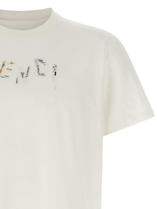 26FW 펜디 탑 FY1319AUOBF0H0G White - FENDI