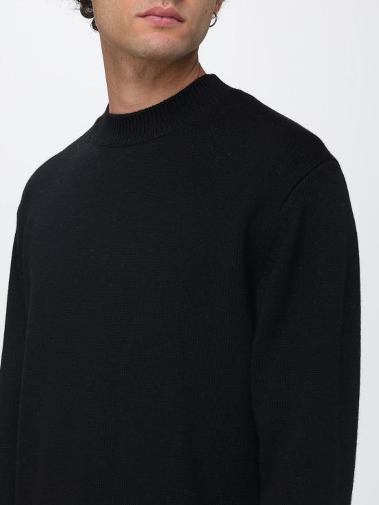 26FW 파올로 페코라 스웨터 A028F009 9000 Black - PAOLO PECORA