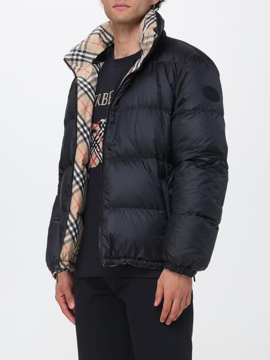 26FW 버버리 크로스 스티치 EKD 코튼 티셔츠 8109021 Black - BURBERRY