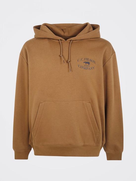 26FW 필슨 긴팔 티셔츠 FMFEL0058 222 Brown - FILSON