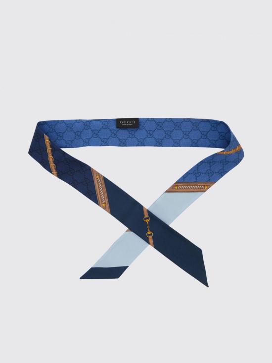 26FW 구찌 머플러/스카프 7910083G001 4768 Blue - GUCCI