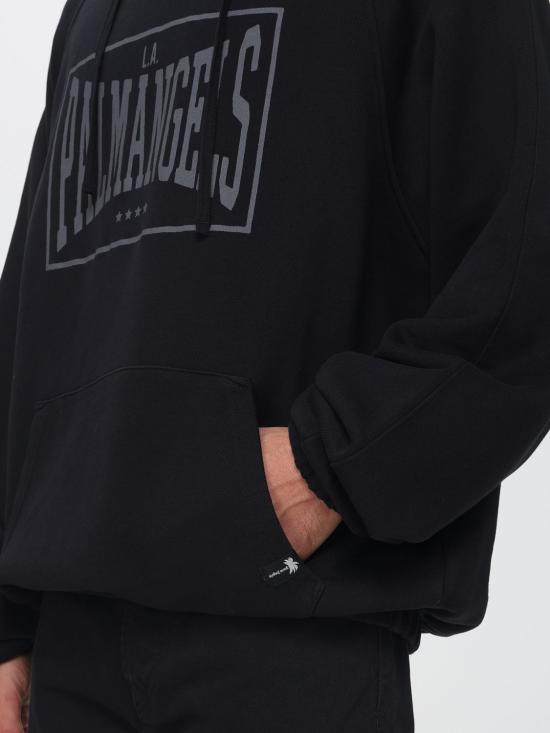 26FW 팜앤젤스 긴팔 티셔츠 PAMBB04FL01 1009 Black - PALM ANGELS