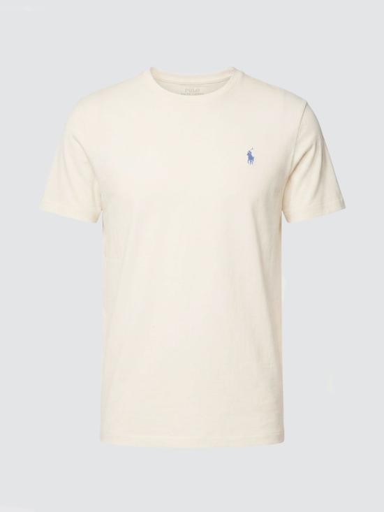 26FW 폴로 랄프로렌 포니로고 자수 반팔 티셔츠 710671438 524 White - POLO RALPH LAUREN