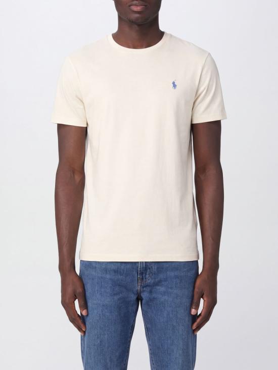 26FW 폴로 랄프로렌 포니로고 자수 반팔 티셔츠 710671438 524 White