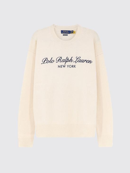 26FW 폴로 랄프로렌 스웨터 710B26782 001 Yellow Cream - POLO RALPH LAUREN