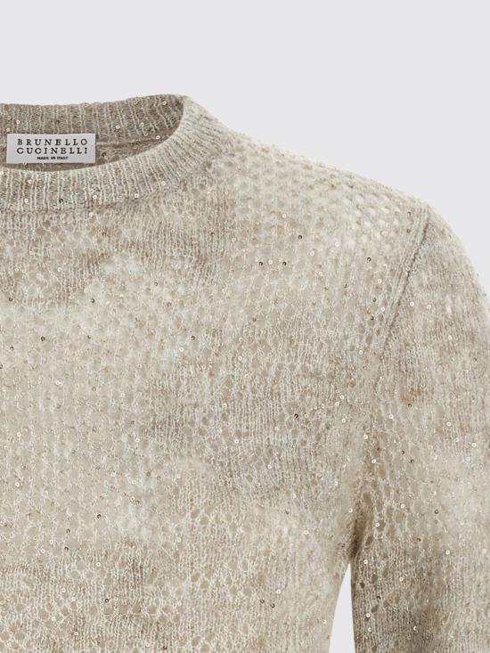 26FW 브루넬로 쿠치넬리 스웨터 MFA790100 C9984 Beige - BRUNELLO CUCINELLI