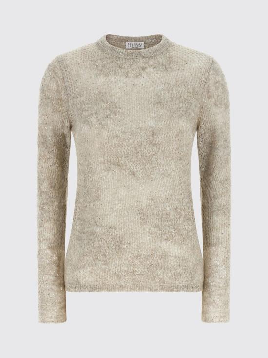 26FW 브루넬로 쿠치넬리 스웨터 MFA790100 C9984 Beige - BRUNELLO CUCINELLI
