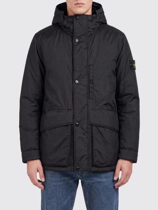 26FW 스톤 아일랜드 다운 자켓 4100011S0417 V0029 Black