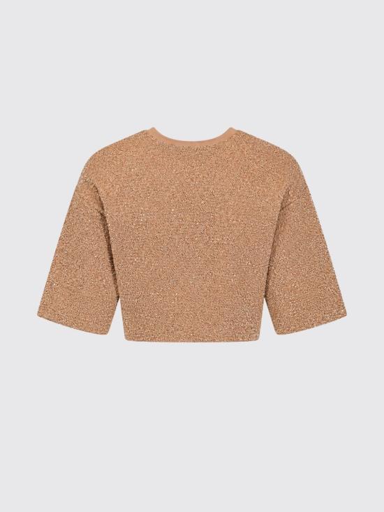 26FW 엘리자베타프랜치 탑 MK83A66E2 FQ6 Beige - ELISABETTA FRANCHI