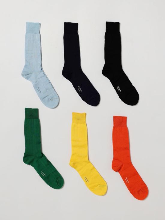 26FW 폴 스미스 양말 M1ASOCKW6P215 1A Multicolor
