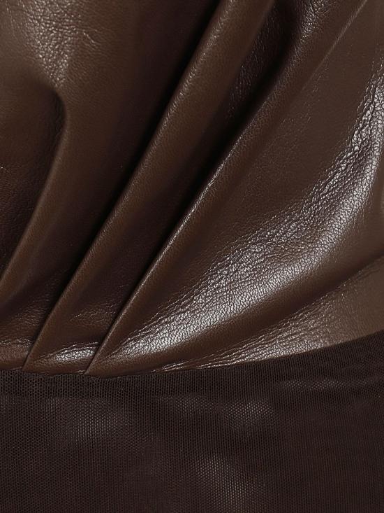 26FW 안다마네 탑 T200763ATNP152 641 Brown - ANDAMANE