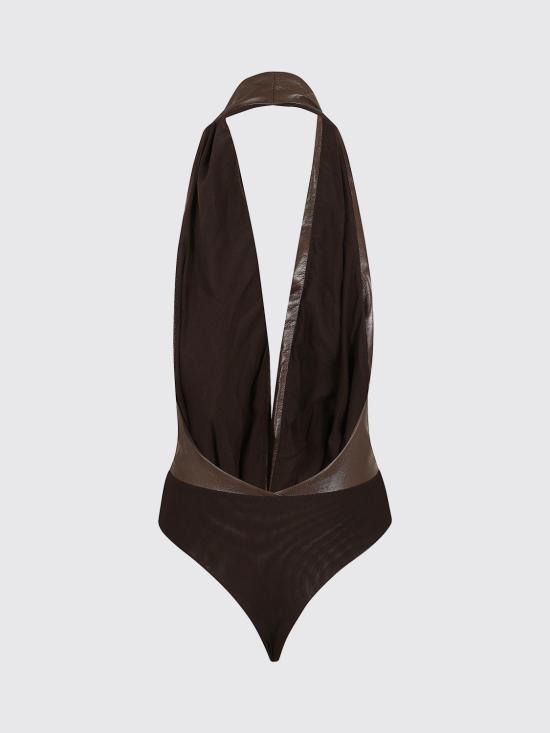 26FW 안다마네 탑 T200763ATNP152 641 Brown - ANDAMANE