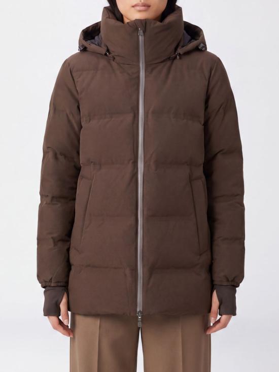 26FW 에르노 4 디렉션 스트레치 매트 패브릿 A-셰이프 재킷 PI002226D12590SZ 8815 Brown