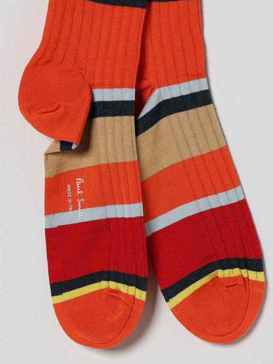 26FW 폴 스미스 양말 M1A380CIW072 16 Orange - PAUL SMITH