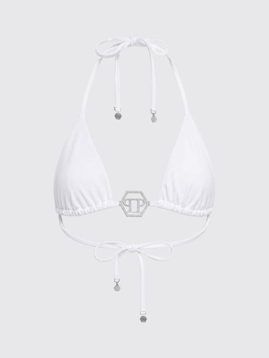 26FW 필립 플레인 탑 SAFCWUZ0167PTE003N 01 White - PHILIPP PLEIN