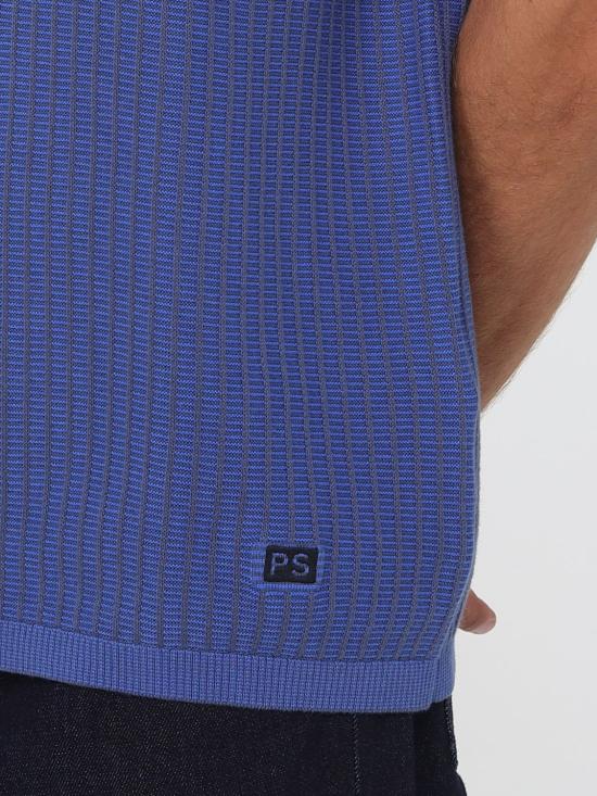26FW 폴 스미스 반팔 티셔츠 M2RA042W22759 46 Indigo - PAUL SMITH