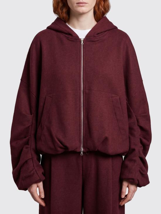 26FW 드리스 반 노튼 스웨터 2621311074612 376 Burgundy