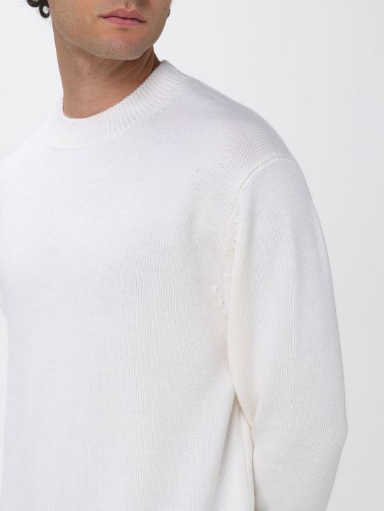 26FW 파올로 페코라 스웨터 A028F009 1102 White - PAOLO PECORA