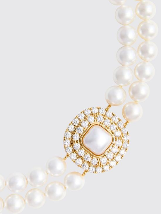26FW 셀프 포트레이트 보석 PF26608NGD GOLD White - SELF PORTRAIT
