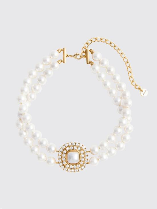 26FW 셀프 포트레이트 보석 PF26608NGD GOLD White