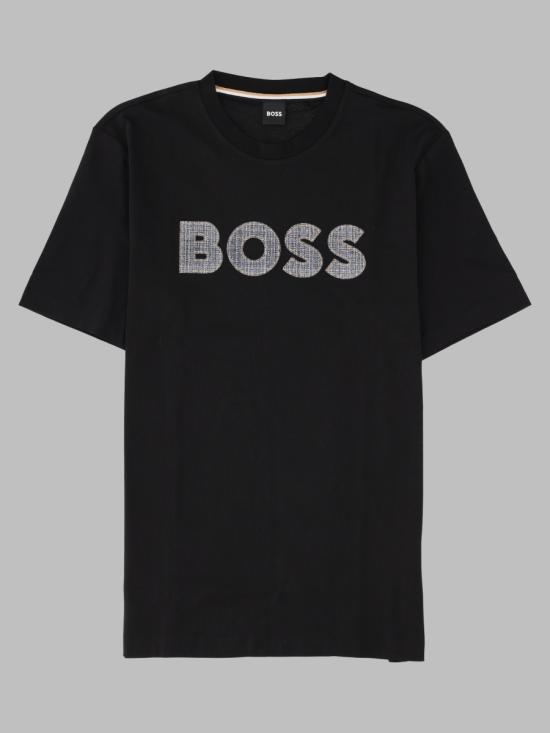 26FW 보스 반팔 티셔츠 50565630 10277888001 BLACK