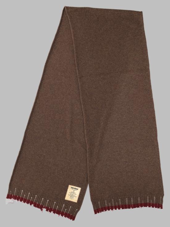 26FW 우마 왕 머플러/스카프 UK0050 UW067 BROWN - UMA WANG
