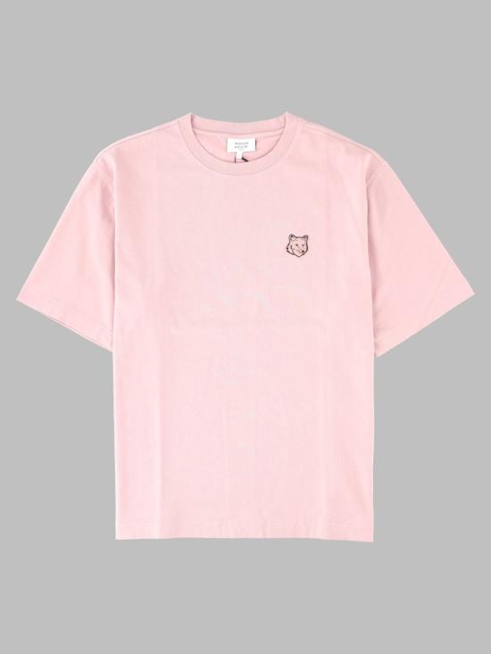 26FW 메종키츠네 폭스 헤드 오버사이즈 티셔츠 PM00109KJ0119 P623 PINK