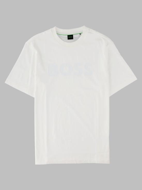26FW 보스 반팔 티셔츠 50566883 10274735100 WHITE