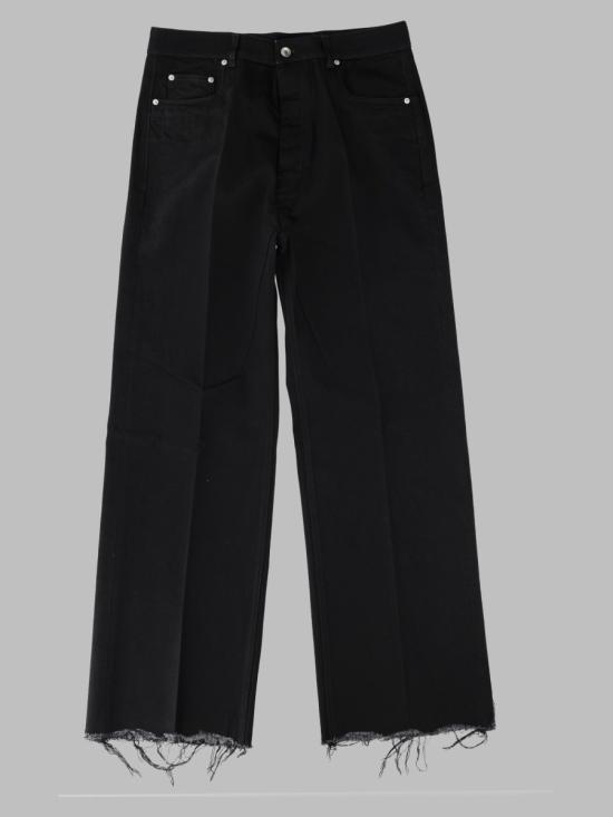 26FW 릭 오웬스 데님 팬츠 RR02F4333 HDK09 BLACK