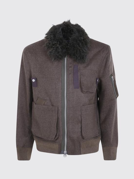 26FW 사카이 자켓 2604081M 601 Brown - SACAI
