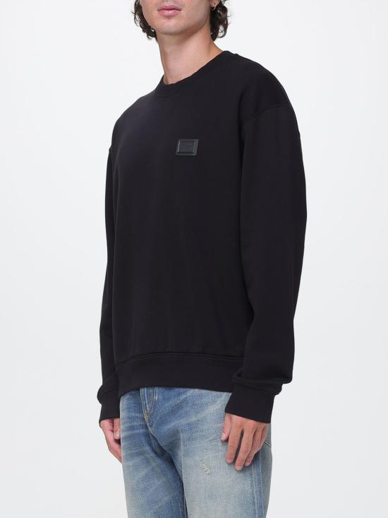 26FW 돌체앤가바나 긴팔 티셔츠 G9AHSTG7Q2O N0000 Black - DOLCE & GABBANA