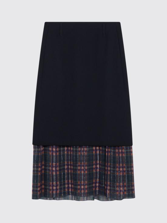 26FW 드리스 반 노튼 스커트 010828 4210509 BLUE - DRIES VAN NOTEN