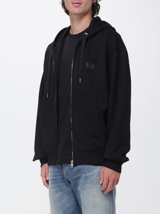 26FW 돌체앤가바나 긴팔 티셔츠 G9CEGTG7Q2O N0000 Black - DOLCE & GABBANA