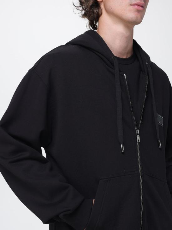 26FW 돌체앤가바나 긴팔 티셔츠 G9CEGTG7Q2O N0000 Black - DOLCE & GABBANA