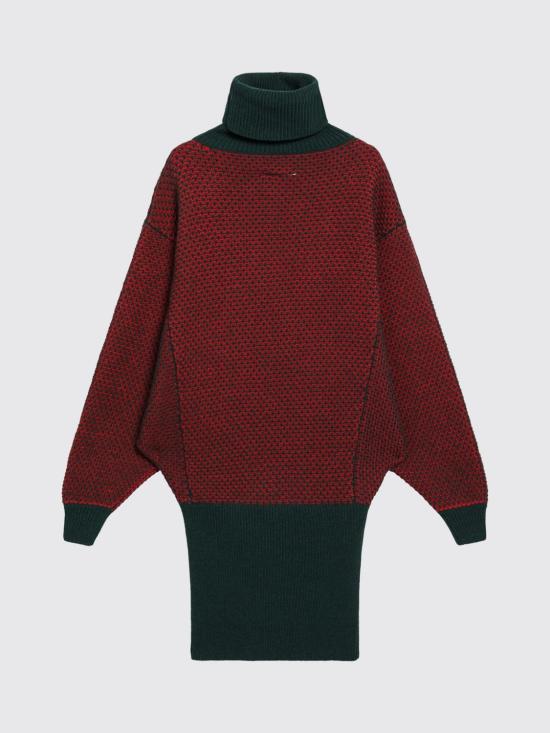 26FW MM6 메종마르지엘라 롱 원피스 S62DA0108M13354 002J Red - MM6 MAISON MARGIELA